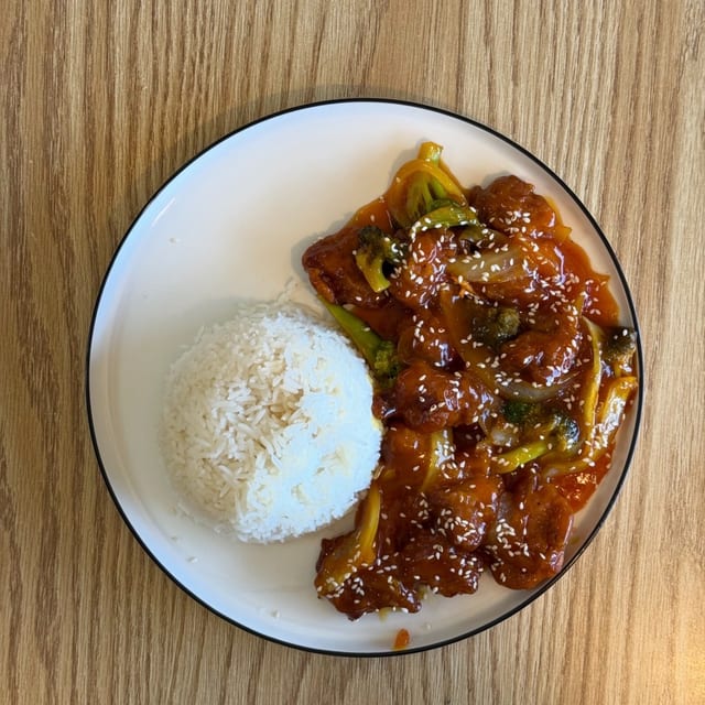 Orange Chicken Stir-Fry.