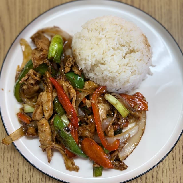 Ginger Stir-Fry.