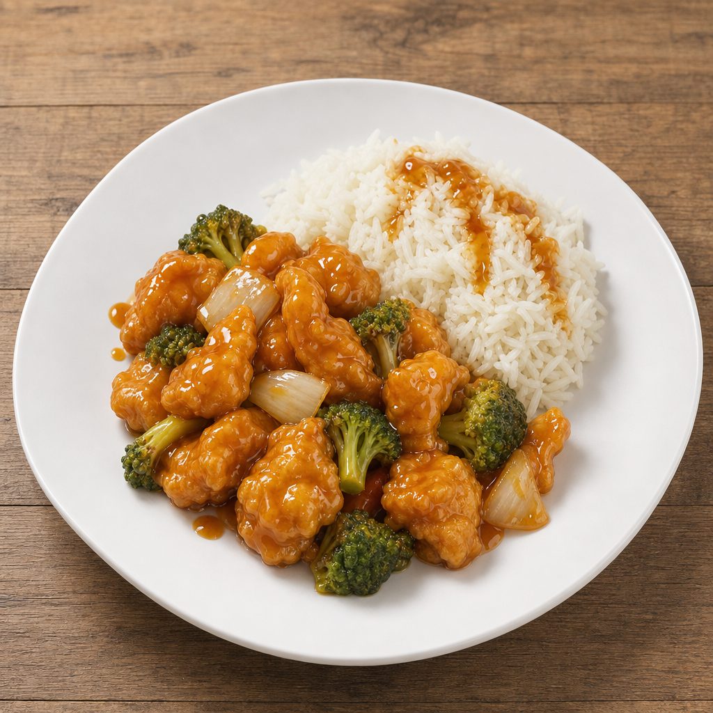 Orange Chicken Stir-Fry.