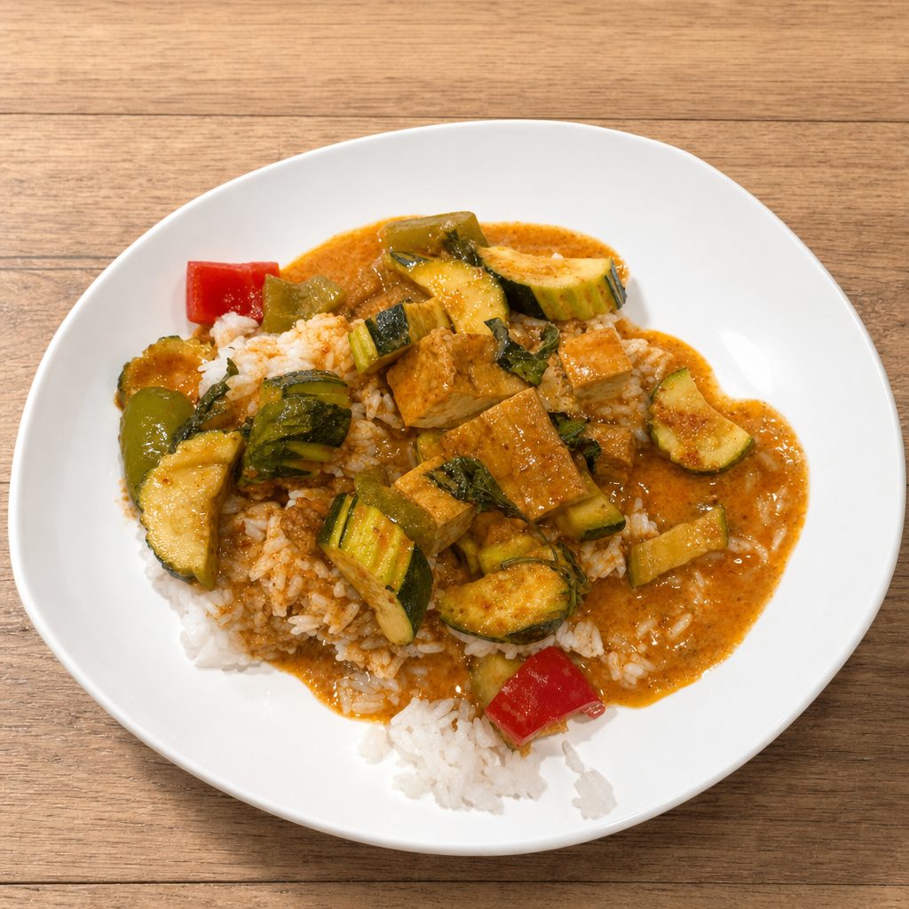 Green, Red or Yellow Curry.