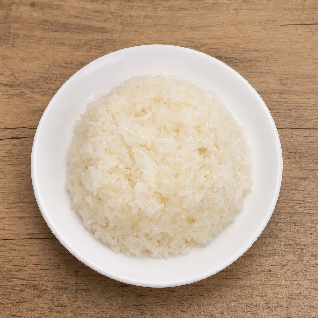 Extra Steamed Rice or Sticky Rice.
