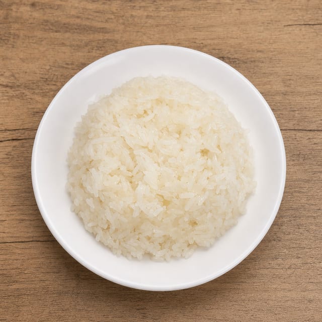 Extra Steamed Rice or Sticky Rice.
