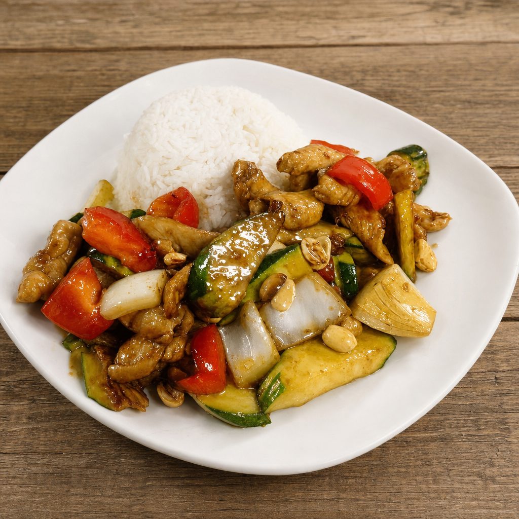 Kung Pao Stir-Fry.