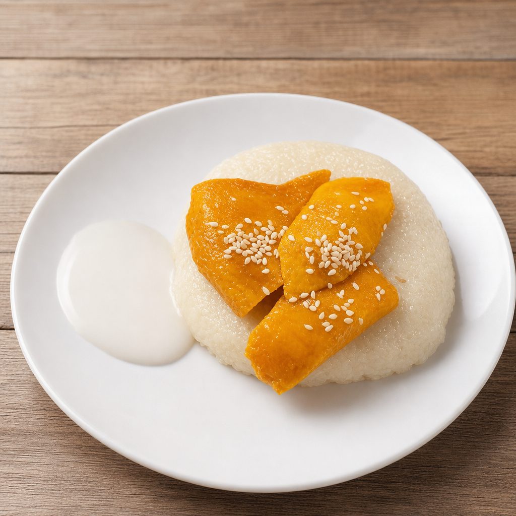 Thai Mango Sticky Rice.