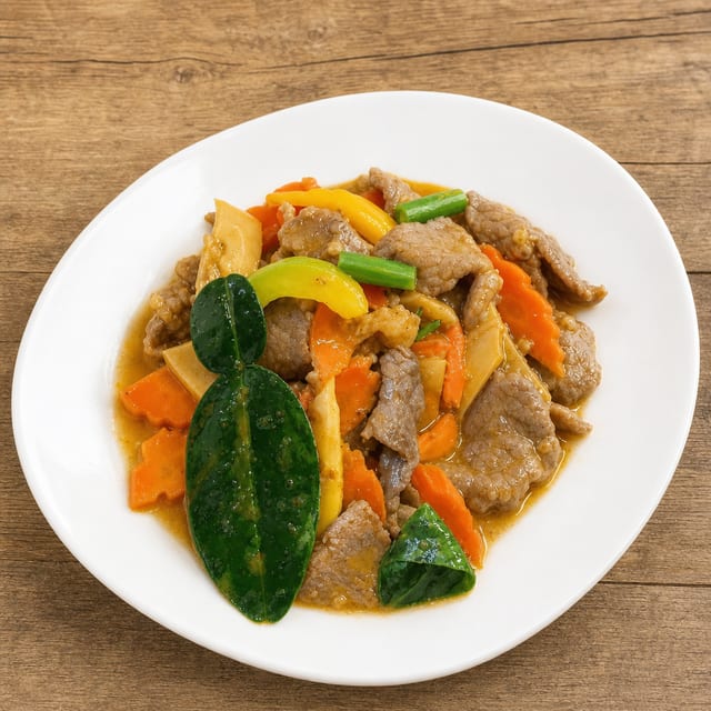 Phad Panang Curry.