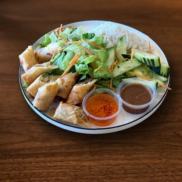 Egg Roll Platter.