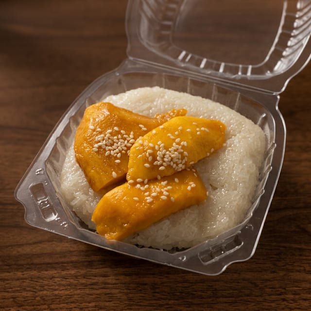 Thai Mango Sticky Rice.