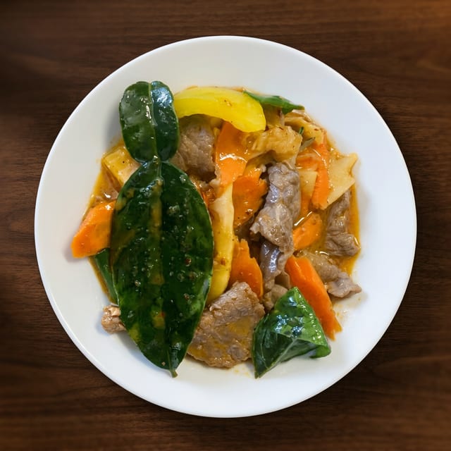 Phad Panang Curry.
