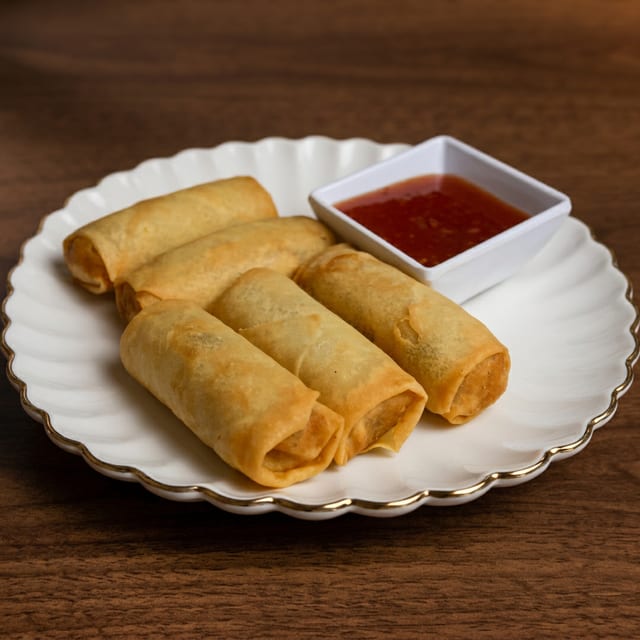 Vegetable Egg Roll (5 Pieces).